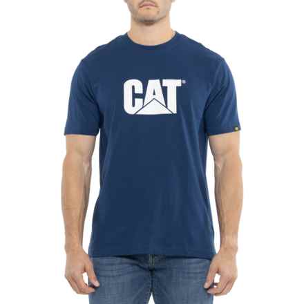 Caterpillar Kasmondu T-Shirt - Short Sleeve in Estate Blue