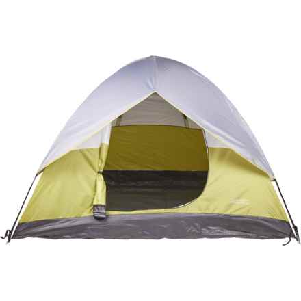 Cedar Ridge Cypress Dome Tent - 3-Season, 4-Person in Gray/Citrus