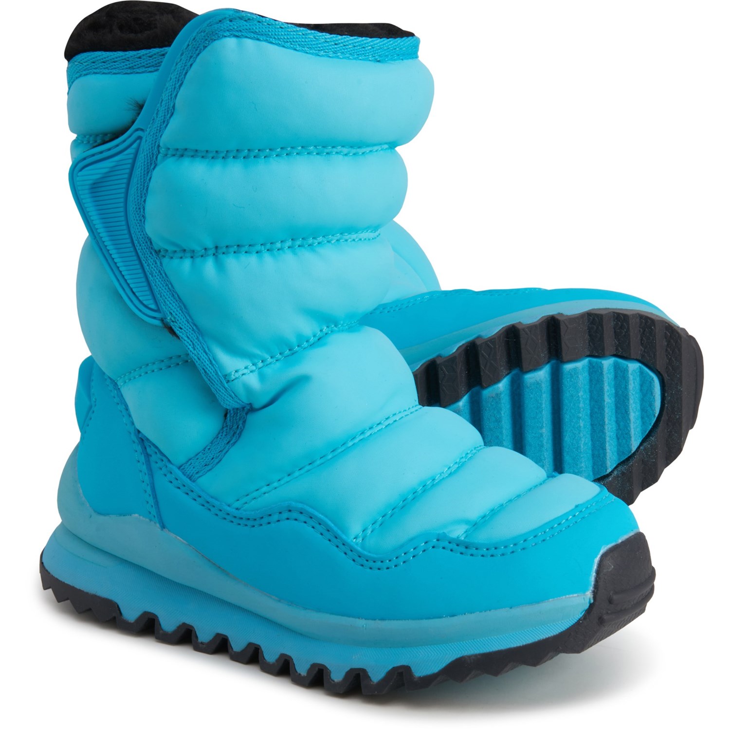 girls blue snow boots