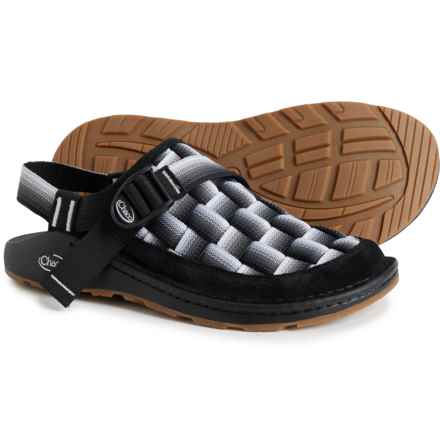 Chaco Canyon Woven Clogs (For Men) in Fade B/W