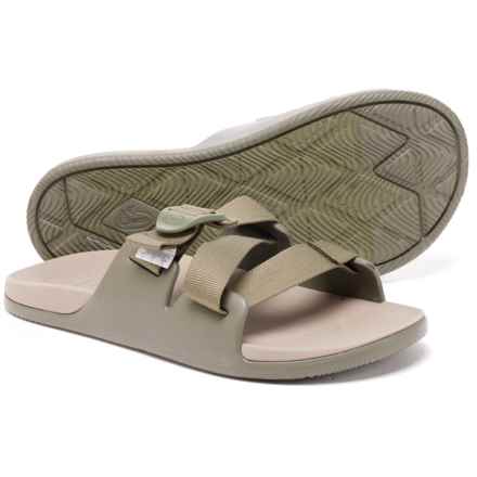 Chaco Chillos Slide Sandals (For Men) in Fossil
