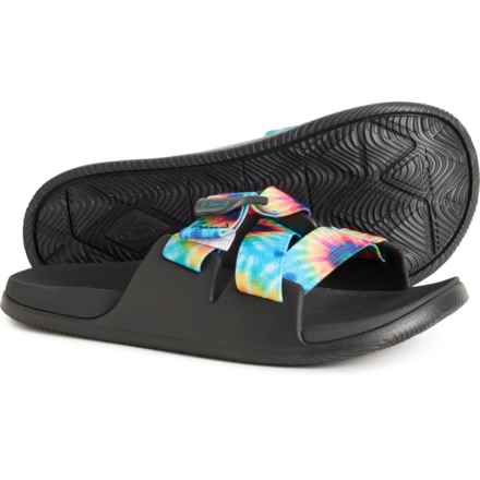 Chaco Chillos Slide Sandals (For Women) in Dark Tie Dye
