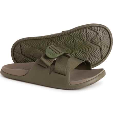 Chaco Chillos Slide Sandals (For Women) in Fossil