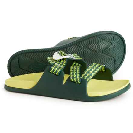 Chaco Chillos Slide Sandals (For Women) in Lands Evergreen