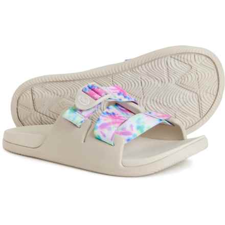 Chaco Chillos Slide Sandals (For Women) in Light Tie Dye