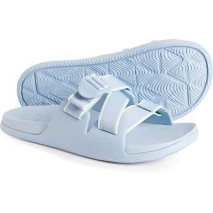 Chaco Chillos Slide Sandals (For Women) in Outskirt Sky Blue