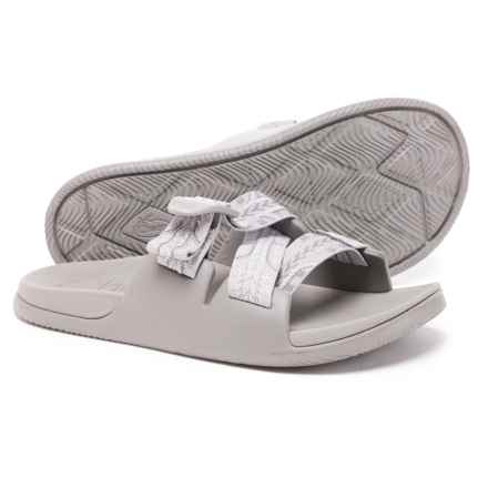 Chaco Chillos Slide Sandals (For Women) in Pierce Steeple Gray