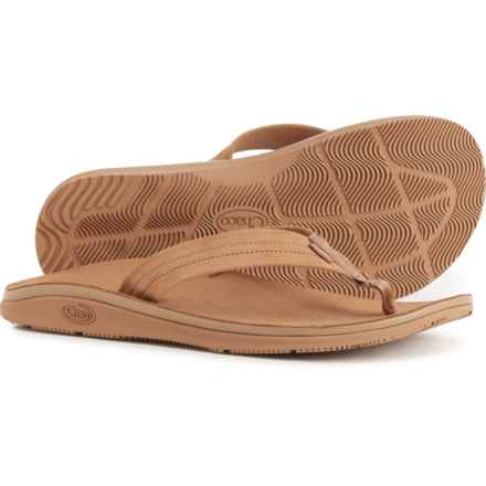Chaco Classic Flip-Flops - Leather (For Men) in Tan