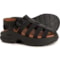 Chaco CushForm Fisherman Sandals - Leather (For Women) in Black