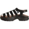 13M8T_4 Chaco CushForm Fisherman Sandals - Leather (For Women)