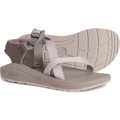 Chaco Gray Slide Sandals Men’s Size 9 Chaco CushZ Toe-Loop Sport Sandals (For Men) - Save 50% main image 4