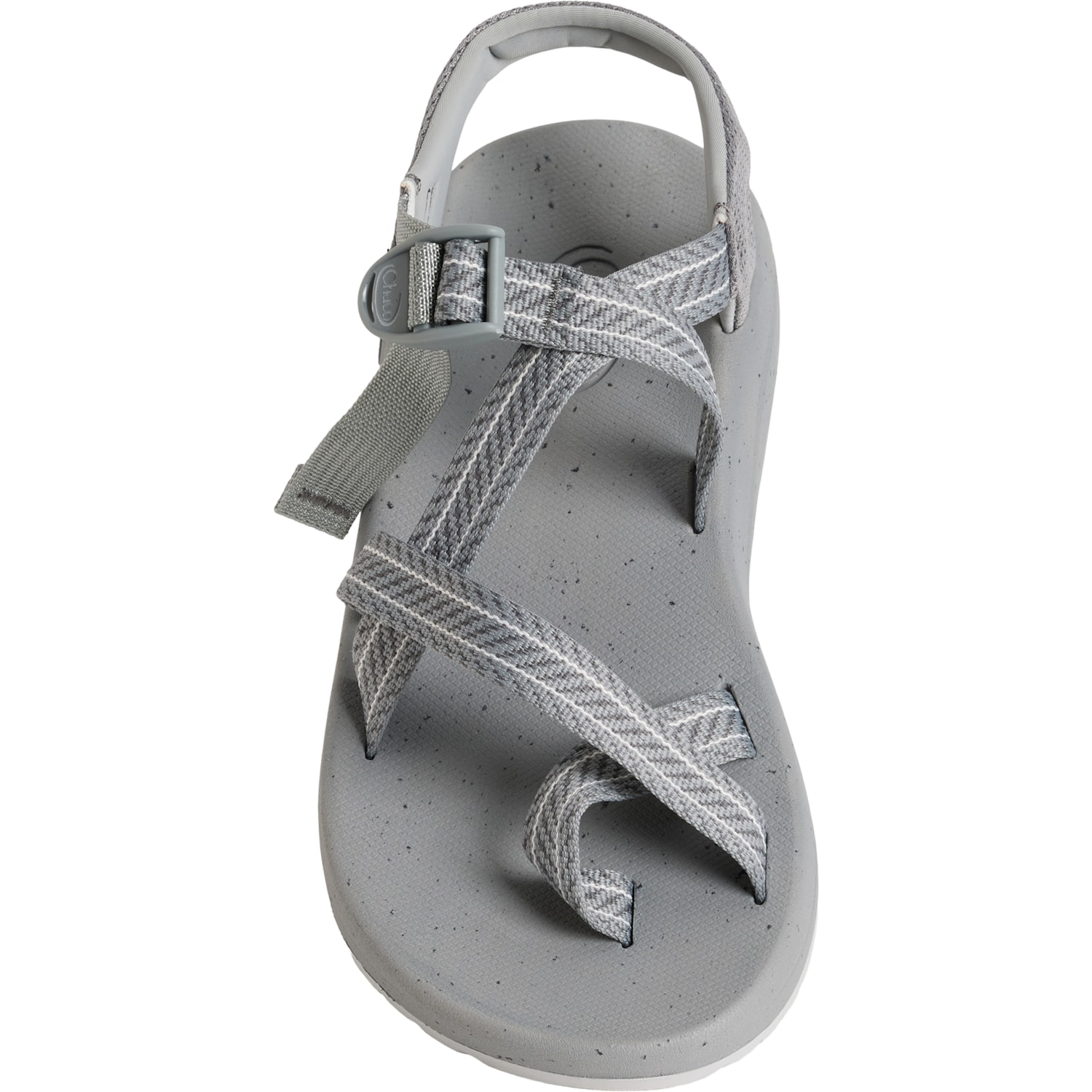 Chaco CushZ Mens 9 Grey Sport Sandals Toe Loop Comfort Footbed Chaco Men main image 3