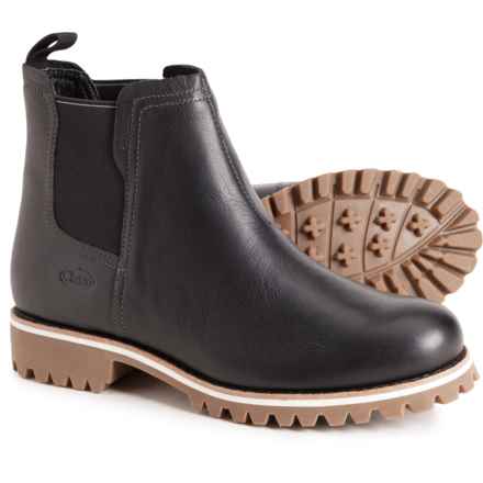 Chaco Fields Chelsea Boots - Waterproof, Leather (For Women) in Black