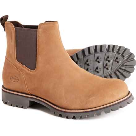 Chaco Fields Chelsea Boots - Waterproof, Suede (For Men) in Maple Brown Suede