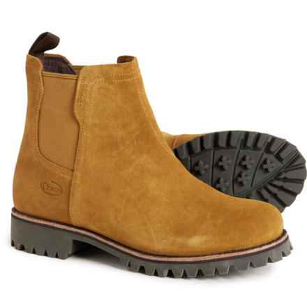 Chaco Fields Chelsea Boots - Waterproof, Suede (For Women) in Mustard