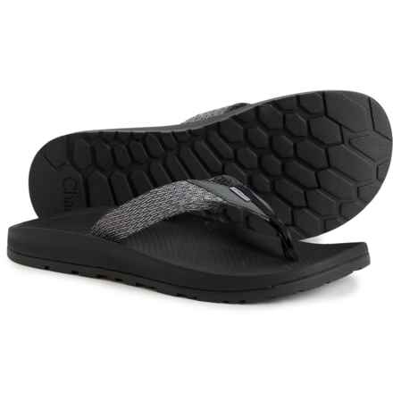 Chaco Lowdown Flip-Flops (For Men) in Meadow Black