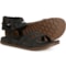 Chaco Lowdown Strappy High Sandals - Nubuck (For Women) in Black