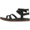 134A9_3 Chaco Lowdown Strappy High Sandals - Nubuck (For Women)