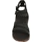 134A9_5 Chaco Lowdown Strappy High Sandals - Nubuck (For Women)