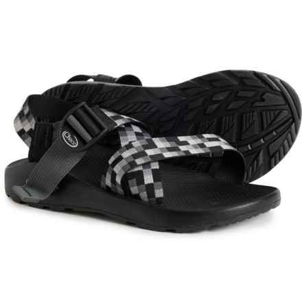 Chaco Mega Z Classic Sandals (For Men) in Pixel B/W