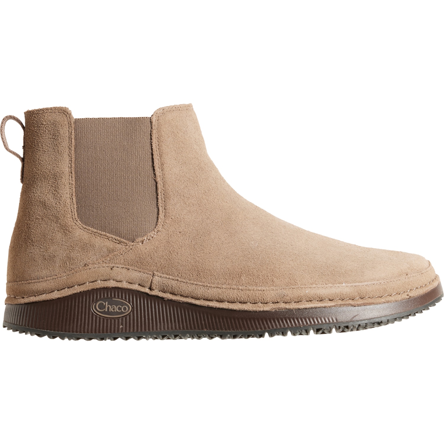 Chaco Paonia Chelsea Boots Men Sz 9M Suede Cinnamon Brown Pull On Ankle Chaco Paonia Chelsea Boots (For Men) - Save 72% main image 3
