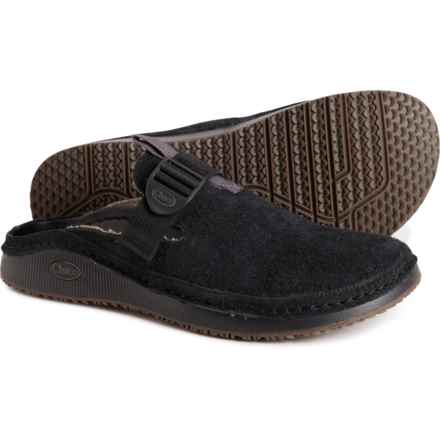 Chaco Paonia Clogs - Leather (For Men) in Black