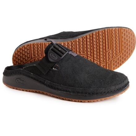 Chaco Paonia Clogs - Suede (For Women) in Black