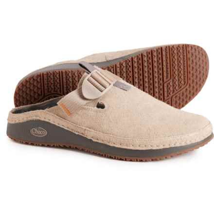 Chaco Paonia Clogs - Suede (For Women) in Natural