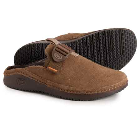 Chaco Paonia Clogs - Suede (For Women) in Teak