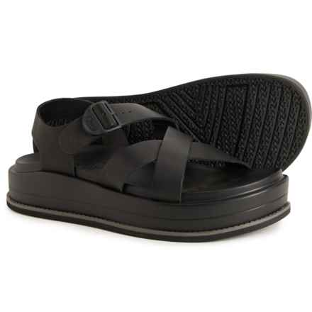 Chaco Townes Midform Sandals - Leather (For Women) in Black