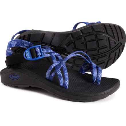 Chaco ZX2 Cloud Sport Sandals - Wide Width (For Women) in Overhaul Blue