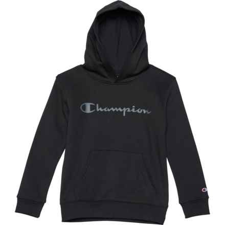 Champion Big Boys Signature Tonal HD Hoodie in Black