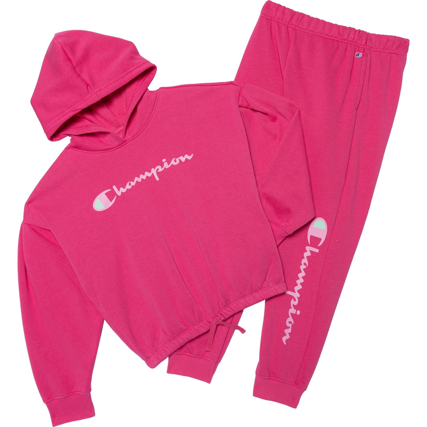 取寄) チャンピオン ビッグ ガールズ フリース ブーディ アンド