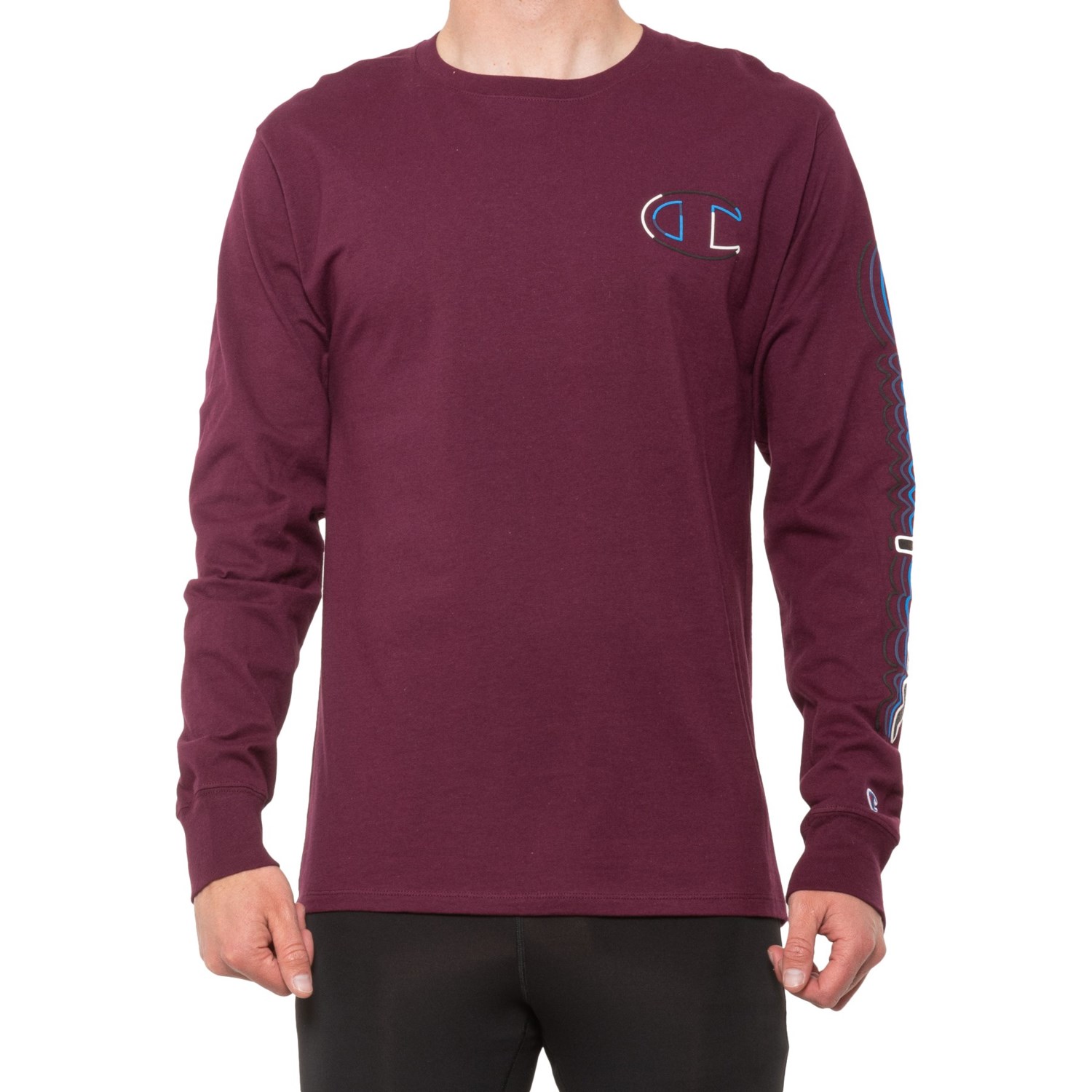 Champion Classic Graphic T-Shirt - Long Sleeve (For Men)