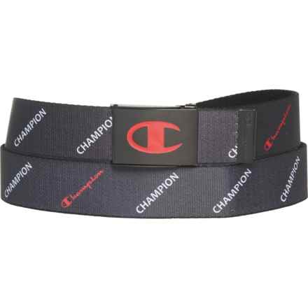 Champion Mix Webbing Belt (For Men) in Black