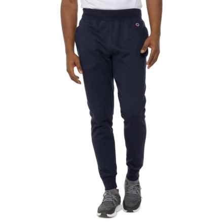 Champion Reverse-Weave Fleece Joggers in Marine/Midnight Navy