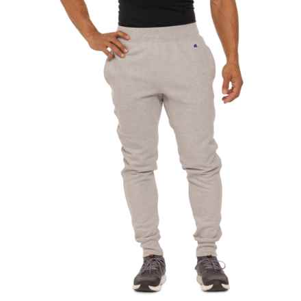 Champion Reverse-Weave Fleece Joggers in Oxford Heather