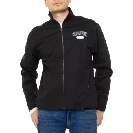 Champion Sideline Jacket in Black