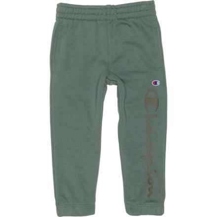 Champion Toddler Boys Signature Script Sweatpants in Dark Forest