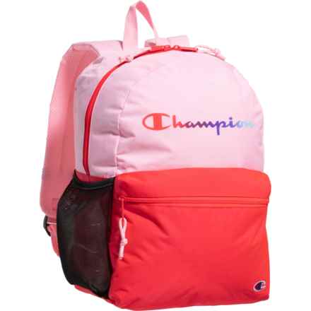 Champion Youthquake Backpack (For Boys and Girls) in Pink Combo