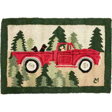 Chandler 4 Corners Road Trip Hand-Hooked Wool Accent Rug - 2x3’, Multi in Multi