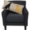 2KWWW_3 Chandler 4 Corners Sit Hand-Hooked Throw Pillow - Wool, 15x30”