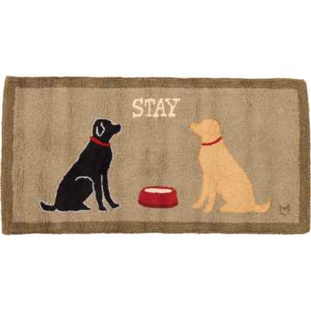 Chandler 4 Corners Stay Hand-Hooked Rug - 2x4’ in Multi