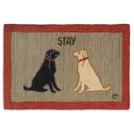 Chandler 4 Corners Stay Hand-Hooked Wool Rug - 2x3’, Multi in Multi