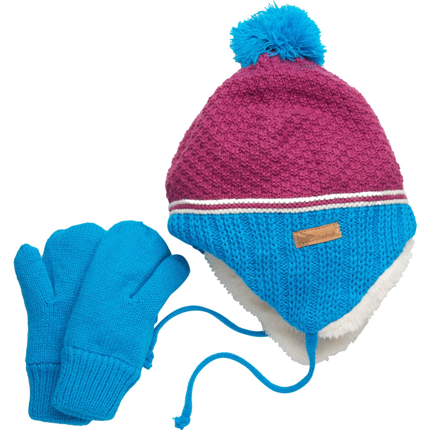 toddler girl hat and mittens