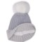 3VAXR_2 Chaos Ribbed Knit Cuff Beanie - Fleece Lined (For Big Girls)