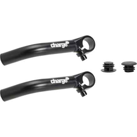CHARGE Aluminum Bike Bar Ends in Black