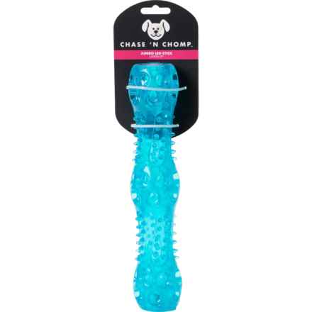 Chase 'N Chomp Non-Toxic Dura Stick with LED Light - Jumbo in Multi