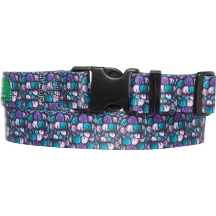 Cheeky Fly Fishing Wading Belt in Purple Serpent