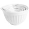 110NC_2 Chef Basics Select Porcelain Measuring Cups - Set of 5